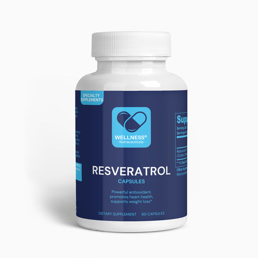 WellnessNutraceuticals® Resveratrol 50% 600mg