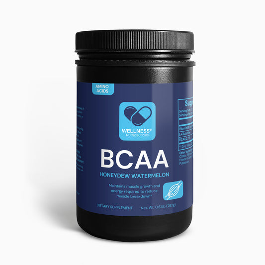 WellnessNutraceuticals® BCAA Post Workout Powder (Honeydew/Watermelon)